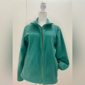 Vintage Gorpcore Outerwear Patagonia Turquoise Blue Fleece Jacket